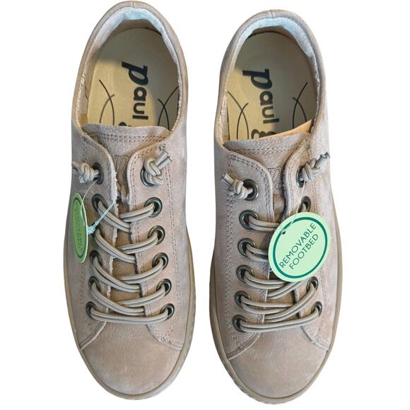 Paul Green Hadley Sneaker 🤎 Alpaca Taupe Nubuck – Size 6.5 – NWT - Picture 2 of 11